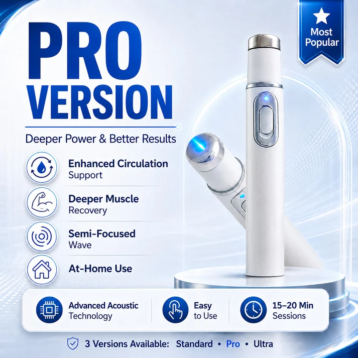 🔥2026 New Design Advanced Acoustic Shockwave Therapy