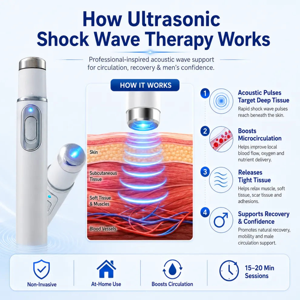 🔥2026 New Design Advanced Acoustic Shockwave Therapy