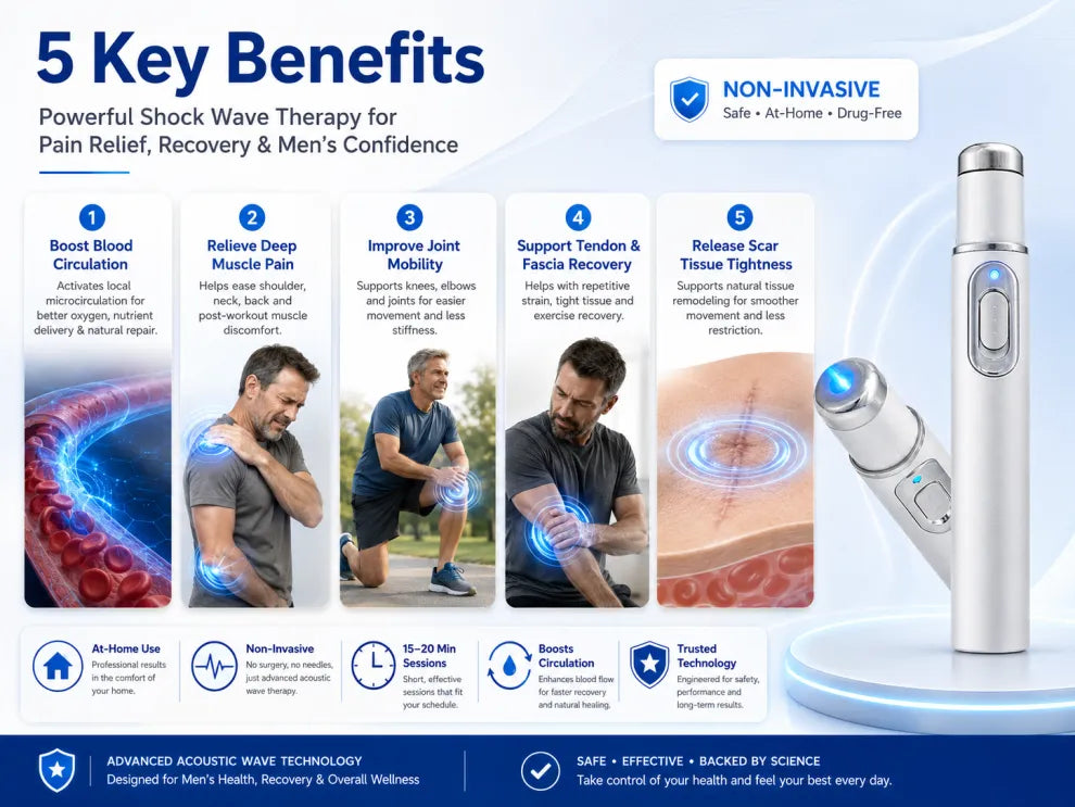 🔥2026 New Design Advanced Acoustic Shockwave Therapy