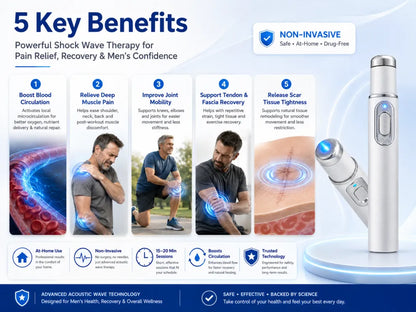 🔥2026 New Design Advanced Acoustic Shockwave Therapy