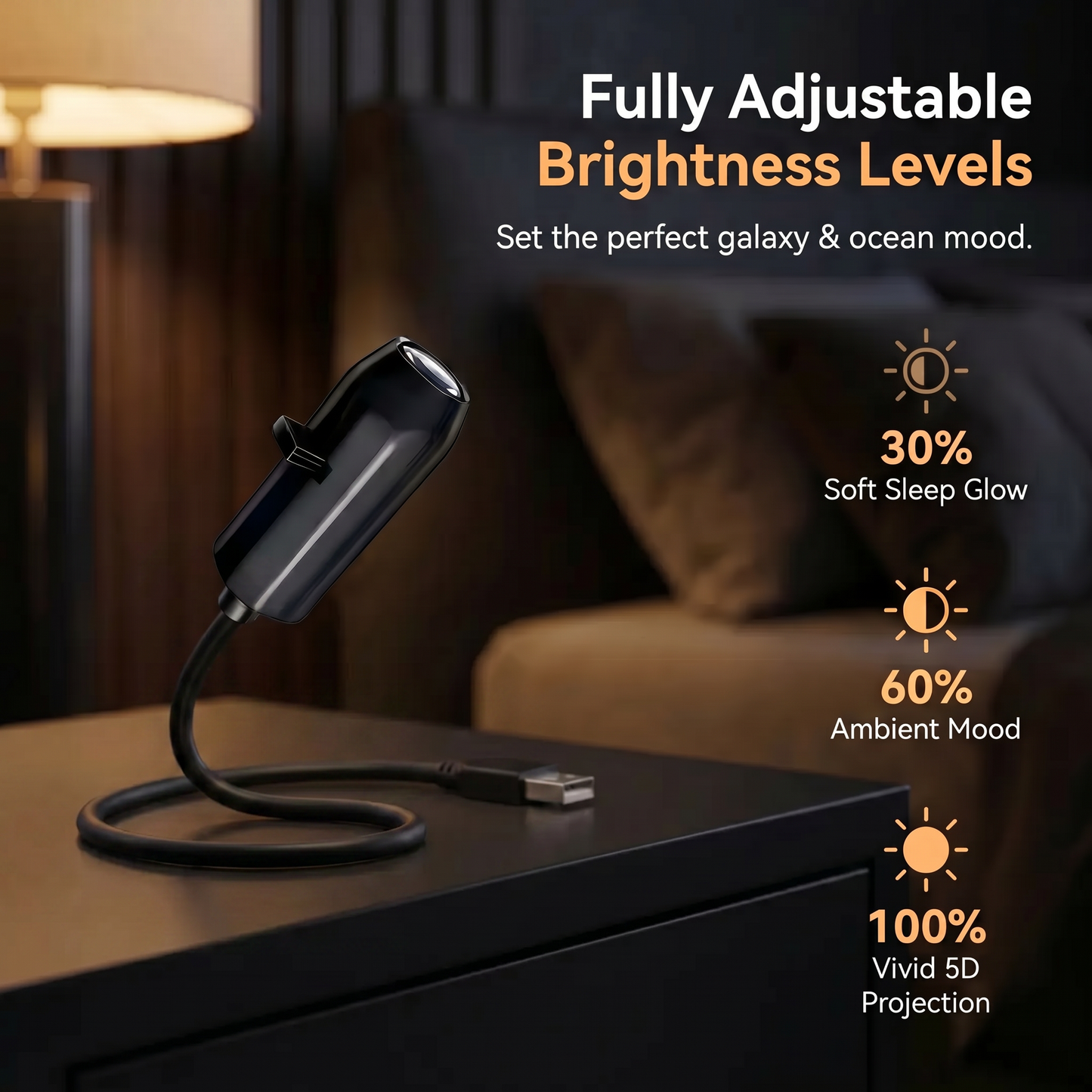 ⏰Last day Promotion 🔥-Night Light Projector - Smart Holographic Star Projector