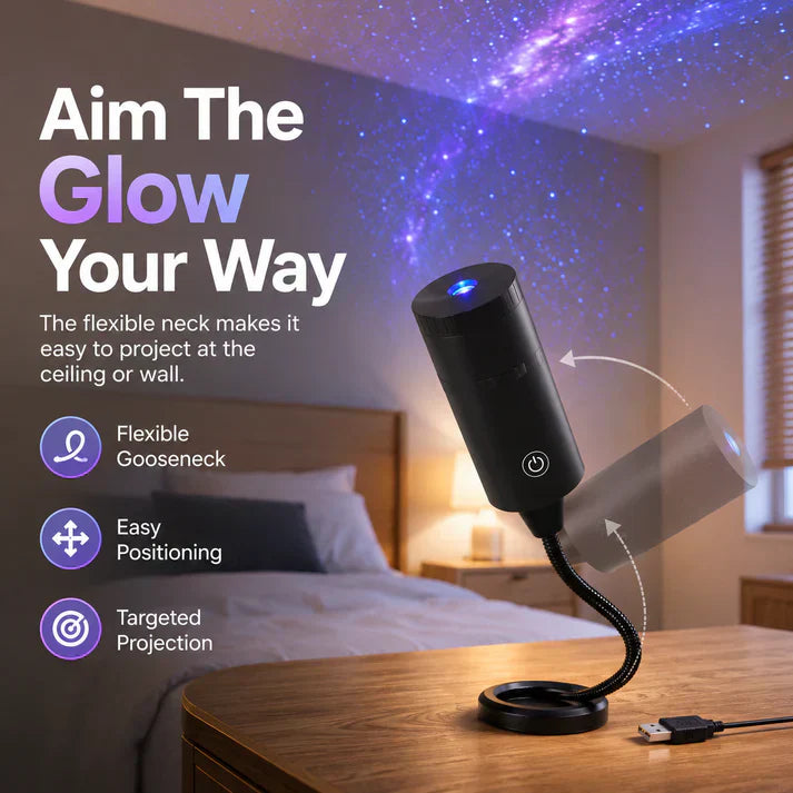 ⏰Last day Promotion 🔥-Night Light Projector - Smart Holographic Star Projector