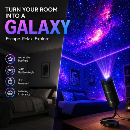 ⏰Last day Promotion 🔥-Night Light Projector - Smart Holographic Star Projector
