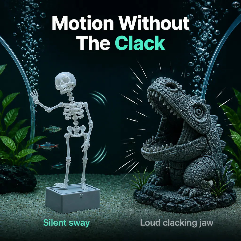 The Dancing Skeleton - Aquarium Bubbler